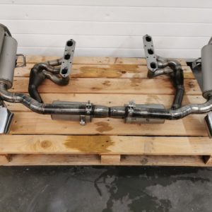 LIGNE ECHAPPEMENT INOX COMPLÈTE POUR PORSCHE 996 3L4 / N°5393