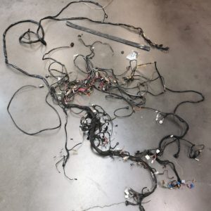 FAISCEAU ÉLECTRIQUE COMPLET ORIGINE PORSCHE 911 3L2 CARRERA ANNÉE 1987 À 1989 OPTION M659 TOIT OUVRANT / N°5516