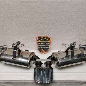 LIGNE ECHAPPEMENT INOX PORSCHE / N°5554