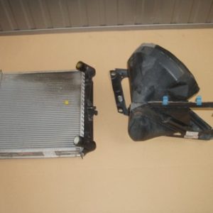 RADIATEUR À EAU ET SUPPORT AVEC HOTTE PORSCHE BOXSTER S PHASE 1