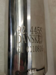 SILENCIEUX INTERMEDIAIRE INOX DANSK PORSCHE 944