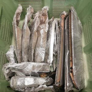 DIVERS ELEMENTS INTERIEUR CUIR NOIR PORSCHE 993