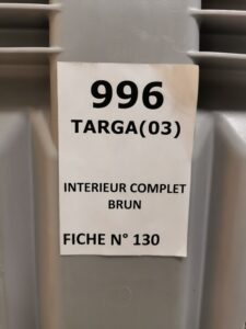 INTÉRIEUR COMPLET BRUN PORSCHE 996 TARGA