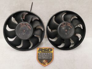 VENTILATEUR DE RADIATEUR ET GUIDAGE D'AIR PORSCHE 996 / 99662413500 / 99662413100