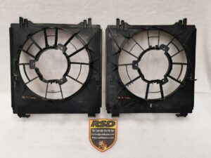 VENTILATEUR DE RADIATEUR ET GUIDAGE D'AIR PORSCHE 996 / 99662413500 / 99662413100