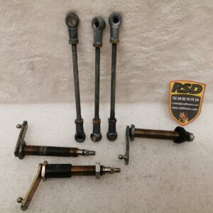 PALIER D'ESSUIE GLACE AR & TRINGLERIE ARTICULÉE PORSCHE 911 / 91162825602 / 91162825601 / 91162814501 / N°6042