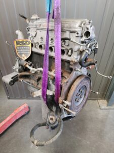 MOTEUR PARTIEL TYPE M3101 PORSCHE 924 TURBO / 047100031 / N°6130