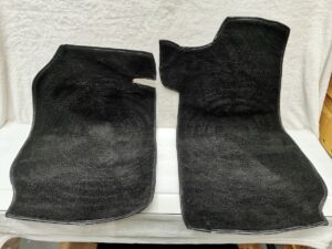 KIT TAPIS DE SOL NOIR AV & AR PORSCHE 911 COUPÉ / N°6112