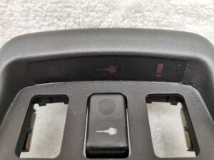 CACHE SUPÉRIEUR CONSOLE CENTRALE PORSCHE 964 / 964552135011DB / N°6113