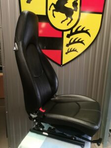 SIÈGES AVANT CUIR NOIR PORSCHE 997 / N°6153