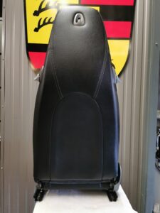 SIÈGES AVANT CUIR NOIR PORSCHE 997 / N°6153