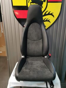 SIÈGES AVANT COMPLET ALCANTARA PORSCHE CAYMAN / N°6118