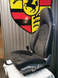 SIÈGES AVANT COMPLET ALCANTARA PORSCHE CAYMAN / N°6118