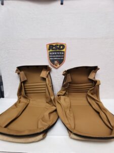 GARNITURES ASSISES SIÈGE CUIR BEIGE / 99652116106 EGF / N°6170