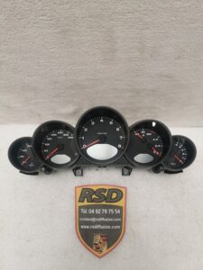COMBINÉ D'INSTRUMENTS PORSCHE 997 PHASE 2 BV MÉCANIQUE/ 99764130302D07 / N°6185