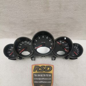 COMBINÉ D'INSTRUMENTS PORSCHE 997 PHASE 2 BV MÉCANIQUE/ 99764130302D07 / N°6185