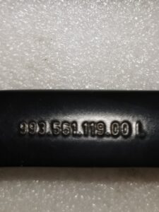 LEVIER DE DIRECTION POUR ARAMTURE DE CAPOTE PORSCHE 993 / 9935610690170B / 9935610700170B / N°6210