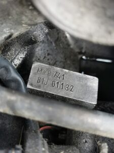 MOTEUR TYPE M28/41 POUR PIÈCES PORSCHE 928 / N°6241