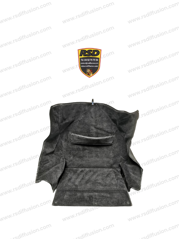 TAPIS DE COFFRE AVANT NOIR PORSCHE 993 / 993551067035FV / N°6286
