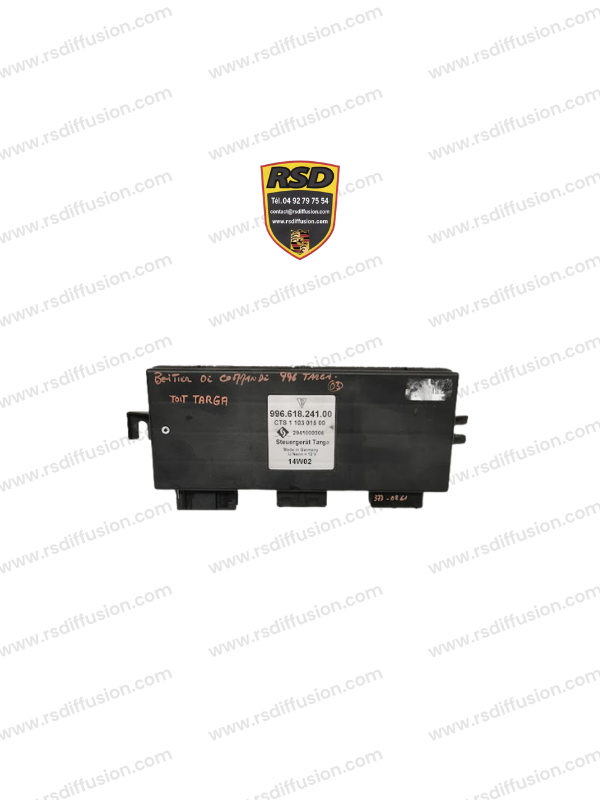 CALCULATEUR BOITIER DE COMMANDE TOIT OUVRANT PORSCHE 996 TARGA / 99661824100 / N°6292