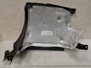 CADRE DE FIXATION AVEC PARE-CHALEUR PORSCHE 996 4S / 99650563102 / 99650563202 / N°6291