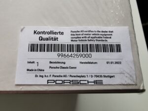 POSTE PORSCHE CLASSIC COMMUNICATION MANAGEMENT PLUS PORSCHE 996 / 99664259000 / N°6273