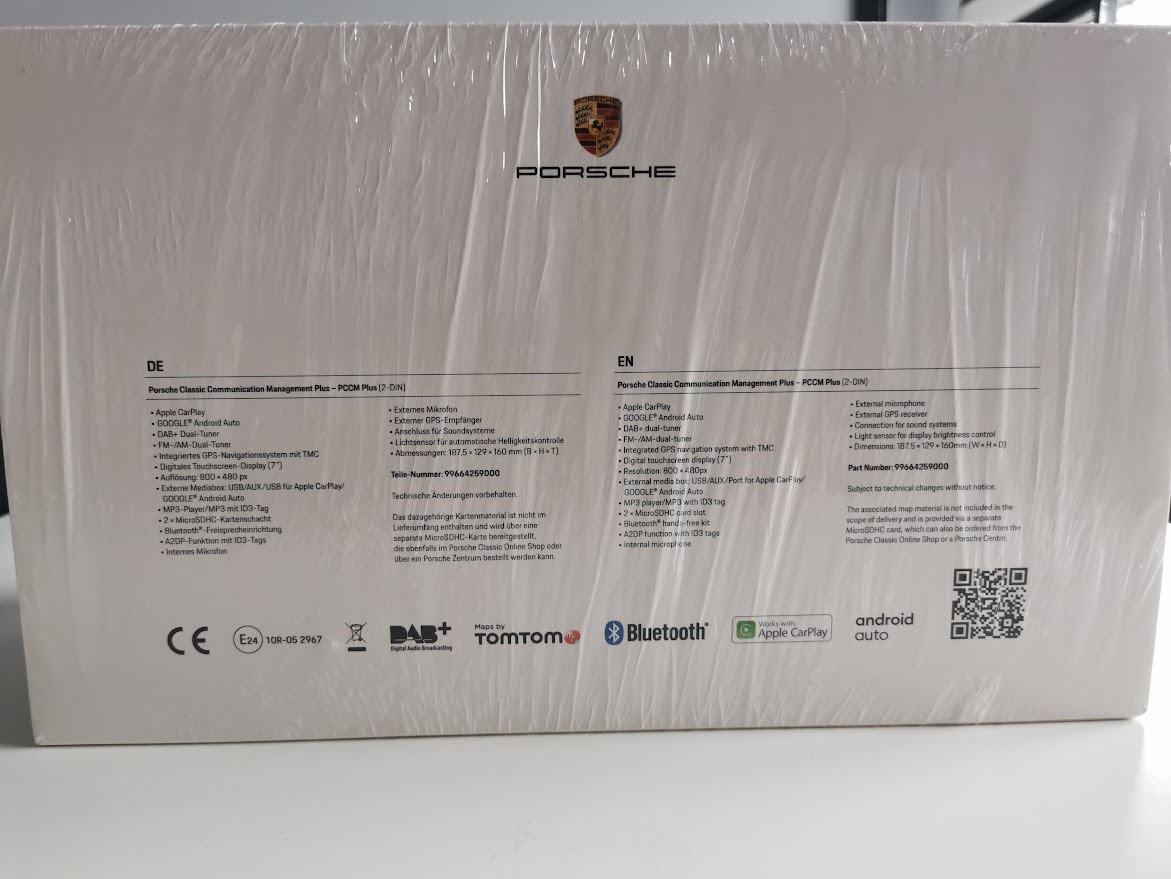 POSTE PORSCHE CLASSIC COMMUNICATION MANAGEMENT PLUS PORSCHE 996 / 99664259000 / N°6273