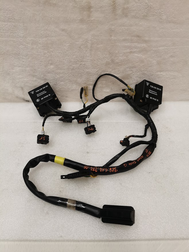 FAISCEAU DE CÂBLES POUR RÉGLAGES ÉLECTRIQUES DE SIÈGES PORSCHE 928 / 92861223201 / N°6318