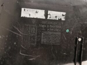 COQUILLE DE PASSAGE DE ROUE PORSCHE 997 / 99750420400 / N°6310