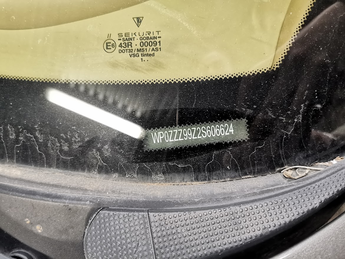 MOTEUR TYPE M96-03 ORIGINE PORSCHE 996 3P6 (2002) / N°6334