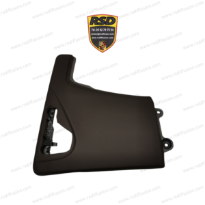 CACHE LATÉRAL D FULL CUIR POUR CONSOLE SUPÉRIEURE ORIGINE PORSCHE 997 / 99755311808SCA / N°6380