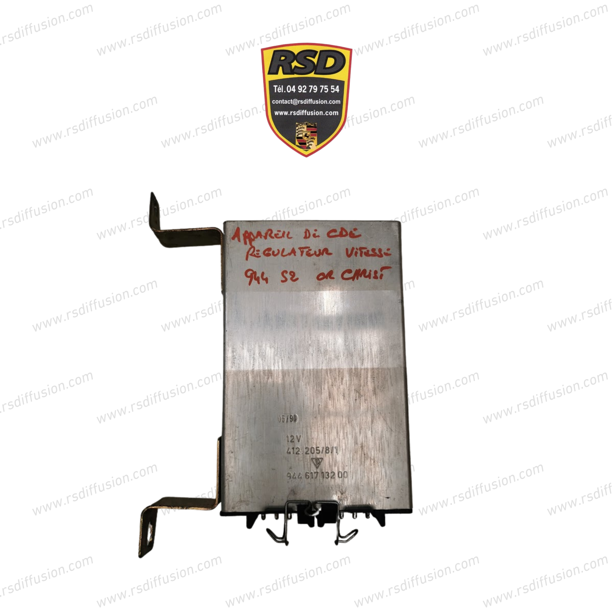 CALCULATEUR POUR RÉGULATEUR DE VITESSE ORIGINE PORSCHE 944 PHASE 2 / 94461713200 / N°6430