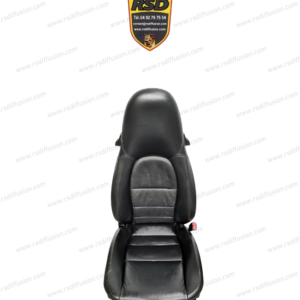 SIÈGES AV CUIR NOIR ÉLECTRIQUES NON CHAUFFANTS ORIGINE PORSCHE 996 / N°6474