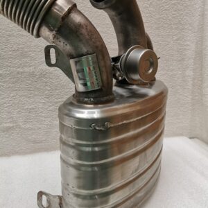 Paire de silencieux inox avec valves Porsche 996