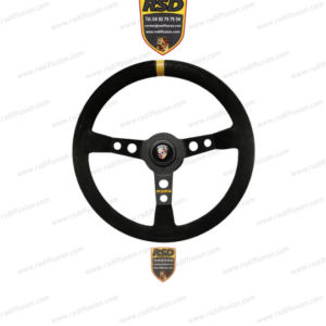 VOLANT MOMO ALCANTARA NOIR PORSCHE 911 CLASSIC