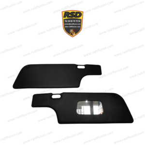 PARE SOLEIL BEIGE/NOIR COTE GAUCHE ET DROIT ORIGINE PORSCHE 911 / PCG73103102 / N°6397