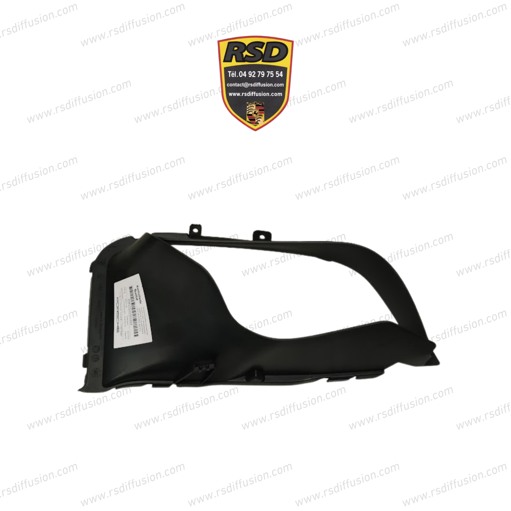 GUIDAGE D'AIR GAUCHE ORIGINE PORSCHE CAYENNE 958 / 958505333459B9 / N°6400