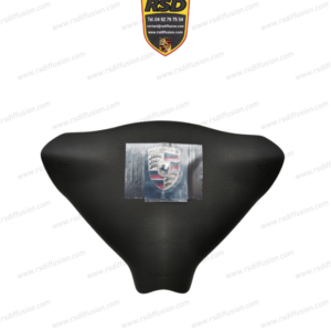 CENTRE VOLANT AIR BAG NOIR ORIGINE PORSCHE BOXSTER 986 / 99680308907A28 / N°6451