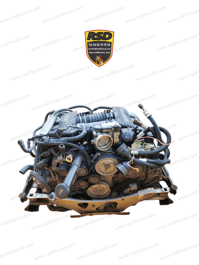 MOTEUR TYPE M96.03 ORIGINE PORSCHE 996 3L6 / N°6471