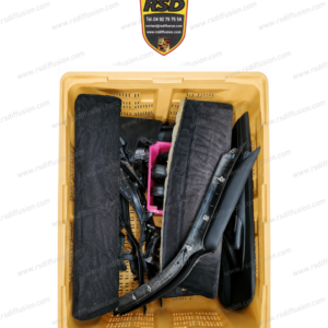 INTÉRIEUR FULL CUIR NOIR ORIGINE PORSCHE 996 4S COUPE / N°6476