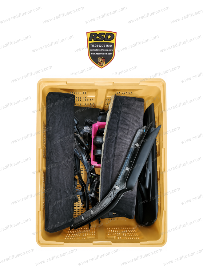 INTÉRIEUR FULL CUIR NOIR ORIGINE PORSCHE 996 4S COUPE / N°6476