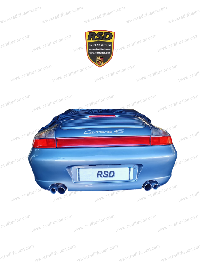 Pare choc arrière Porsche 996 4S