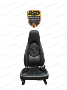 SIÈGE AVANT GAUCHE ET DROIT CUIR NOIR ORIGINE PORSCHE 997