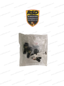 BOULON DE ROUE NOIR ORIGINE PORSCHE / WHT006978