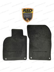 SÉRIE DE TAPIS NOIR ORIGINE PORSCHE 993 993T 964 965/ 000043152105FV