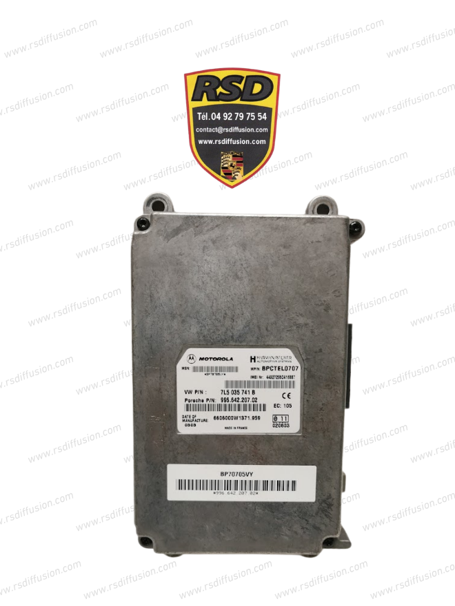 CALCULATEUR POUR TÉLÉPHONE ORIGINE PORSCHE 996 996T 986 / 99664220702